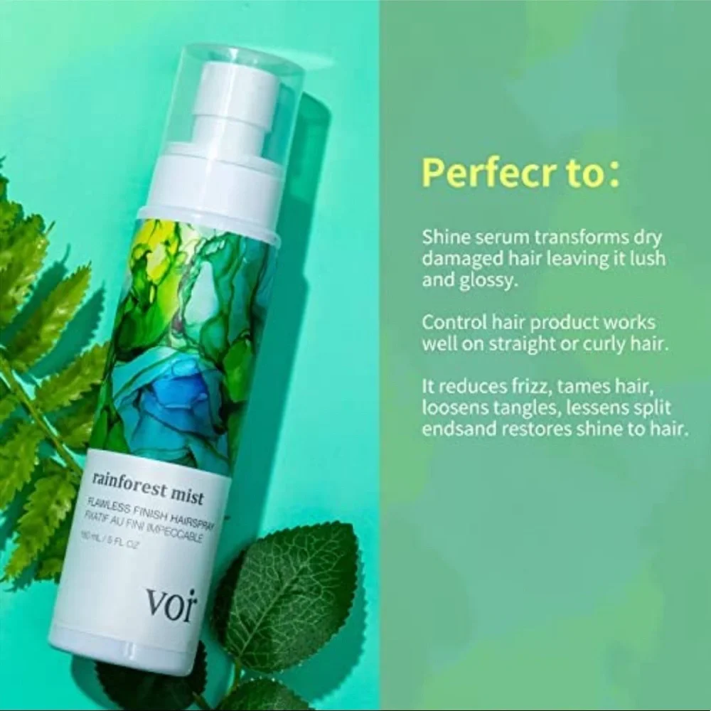 💦 VOIR HAIRCARE Rainforest Mist - Flawless Finish Hairspray